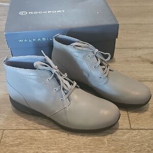 adidas gazelle silver green womens Rockport Fallo Almond Toe Dress Shoes - Men's Oxfords